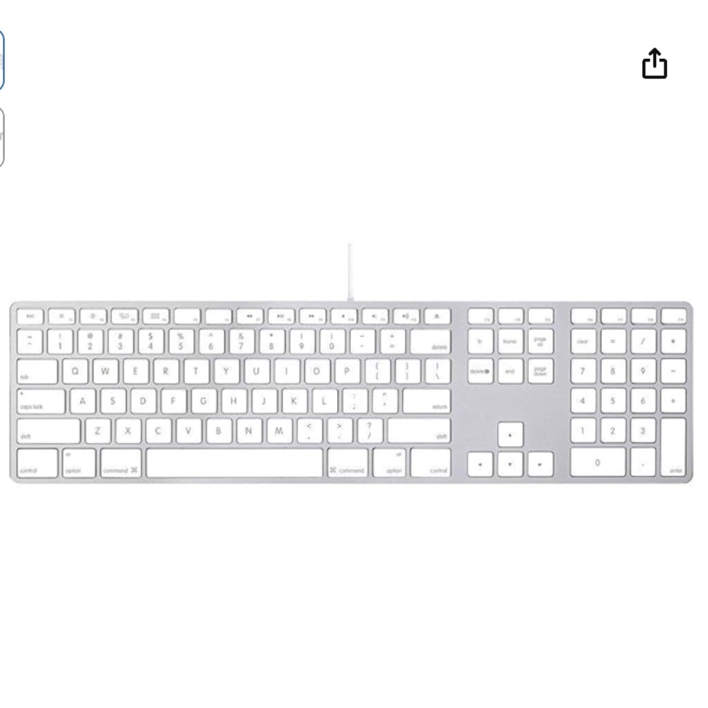 Apple Wired Keyboard with Numeric Keypad Compatible